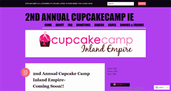 Desktop Screenshot of cupcakecampie.wordpress.com