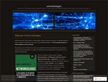 Tablet Screenshot of networkologies.wordpress.com