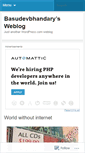 Mobile Screenshot of basudevbhandary.wordpress.com