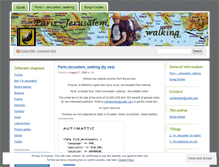 Tablet Screenshot of parisjerusalem.wordpress.com