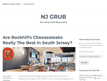 Tablet Screenshot of njgrub.wordpress.com