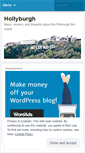 Mobile Screenshot of hollyburgh.wordpress.com