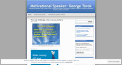 Desktop Screenshot of motivationalspeaker1.wordpress.com