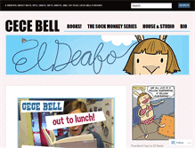 Tablet Screenshot of cecebell.wordpress.com