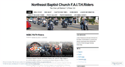 Desktop Screenshot of nebcfaithriders.wordpress.com