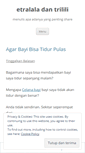Mobile Screenshot of etralala.wordpress.com