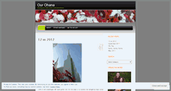 Desktop Screenshot of ourohana.wordpress.com