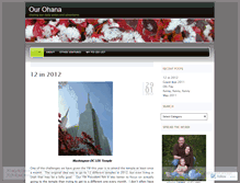 Tablet Screenshot of ourohana.wordpress.com
