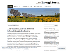 Tablet Screenshot of energisurya.wordpress.com