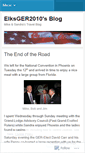 Mobile Screenshot of elksger2010.wordpress.com