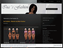 Tablet Screenshot of inafashionsl.wordpress.com