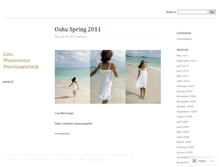 Tablet Screenshot of lisawarninger.wordpress.com