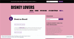 Desktop Screenshot of disneylovers.wordpress.com