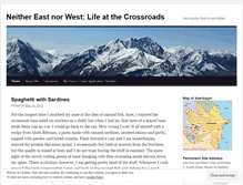 Tablet Screenshot of eastwestcrossroads.wordpress.com