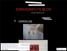 Tablet Screenshot of edragonfly.wordpress.com