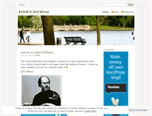 Tablet Screenshot of janeleigh.wordpress.com