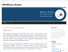 Tablet Screenshot of militarystudies.wordpress.com
