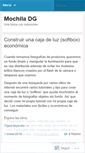 Mobile Screenshot of mochiladg.wordpress.com