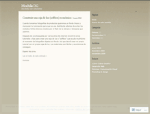 Tablet Screenshot of mochiladg.wordpress.com