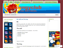 Tablet Screenshot of clubpengyclub.wordpress.com