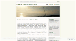 Desktop Screenshot of lecturatorrevieja.wordpress.com