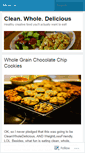 Mobile Screenshot of cleanwholedelicious.wordpress.com