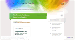 Desktop Screenshot of nlcannabisseeds.wordpress.com