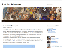Tablet Screenshot of anatolianadventures.wordpress.com