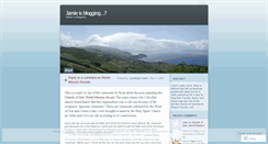 Desktop Screenshot of jamietalkstogod.wordpress.com