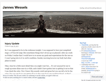 Tablet Screenshot of janneswessels.wordpress.com