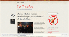 Desktop Screenshot of laraxon.wordpress.com