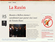 Tablet Screenshot of laraxon.wordpress.com