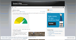 Desktop Screenshot of karmaisking.wordpress.com