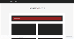 Desktop Screenshot of kontigobatik.wordpress.com