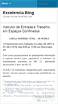 Mobile Screenshot of excelenciatreinamentos.wordpress.com