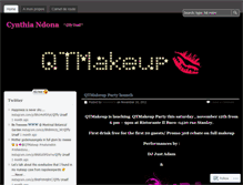 Tablet Screenshot of cynthiandona.wordpress.com