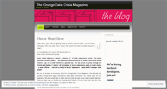 Desktop Screenshot of grungecake.wordpress.com