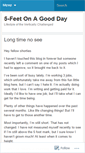 Mobile Screenshot of 5feetonagoodday.wordpress.com