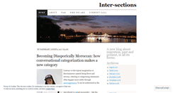 Desktop Screenshot of intersections.wordpress.com