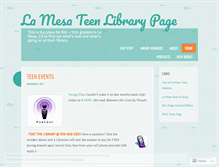 Tablet Screenshot of lmteens.wordpress.com