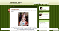 Desktop Screenshot of betterthanbotox.wordpress.com