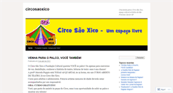 Desktop Screenshot of circosaoxico.wordpress.com
