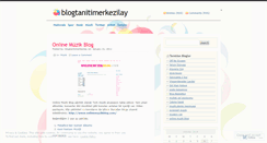 Desktop Screenshot of blogtanitimerkezilay.wordpress.com