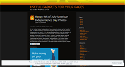 Desktop Screenshot of gadgetsyouneed.wordpress.com
