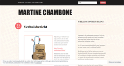 Desktop Screenshot of martinechambone.wordpress.com