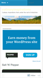 Mobile Screenshot of culinaryinspirations.wordpress.com
