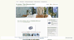 Desktop Screenshot of lumeriathehealingspa.wordpress.com