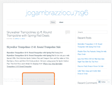 Tablet Screenshot of jogambrazziocu7196.wordpress.com