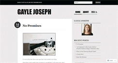 Desktop Screenshot of gaylejoseph.wordpress.com