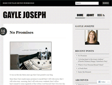 Tablet Screenshot of gaylejoseph.wordpress.com